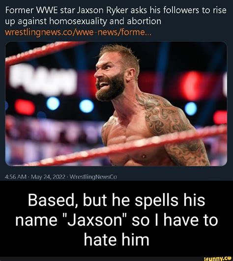Former Wwe Star Jaxson Ryker Asks His Followers To Rise Up Against