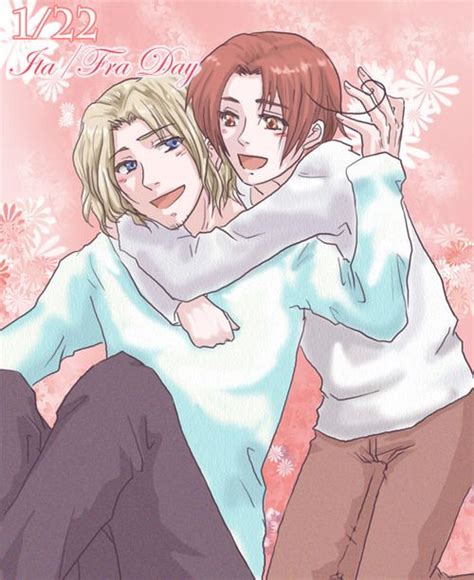 france x italy hetalia anime art