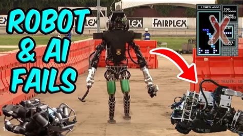 Robot Fail Compilation Funny Ai Fails Youtube