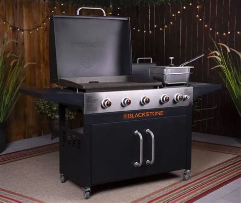 Review Blackstone 1819 Griddle And Charcoal Grill Combo Griddle Sizzle