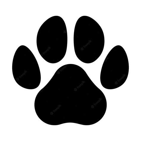 Premium Vector Editable Vector Clipart Of The Animals Footprint Eps10