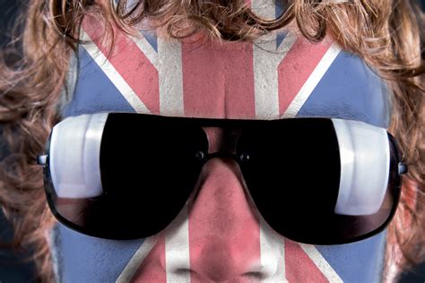 The British Flag On The Face Free Stock Photo Public Domain Pictures