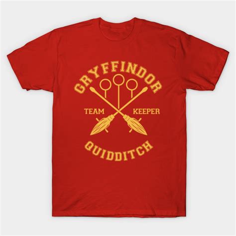 Gryffindor Team Keeper Gryffindor T Shirt Teepublic