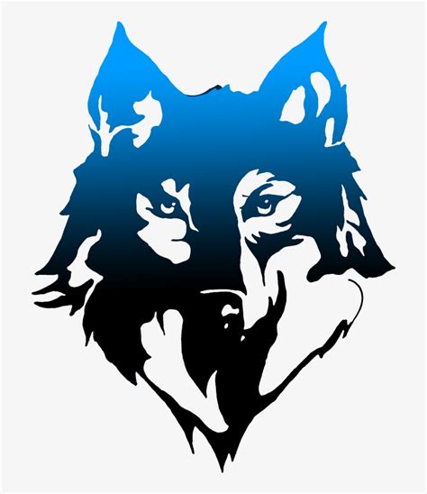 Blue Wolf Png Wolf Logo Design Png Png Image Transparent Png Free