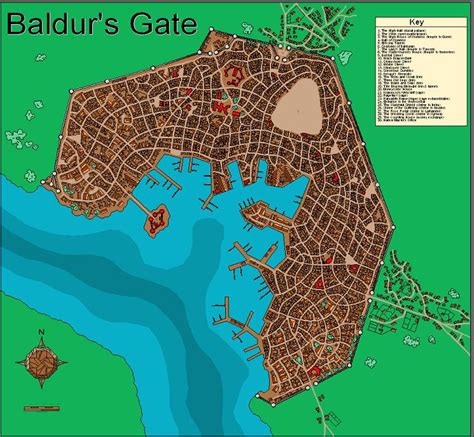 35 Map Of Baldurs Gate 5e Maps Database Source