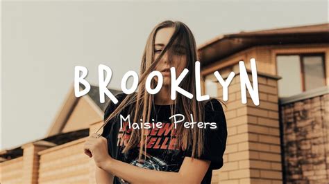 Maisie Peters Brooklyn Lyrics Youtube