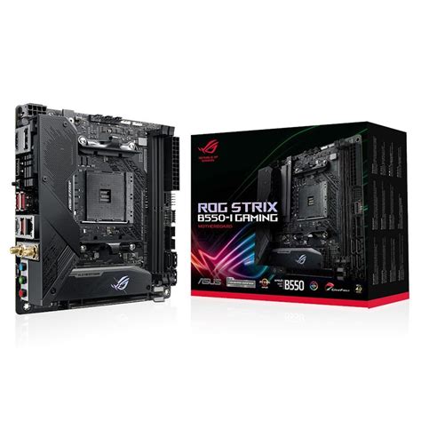 Asus Rog Strix B550 I Gaming Am4 Mini Itx Motherboard Rog Strix B550