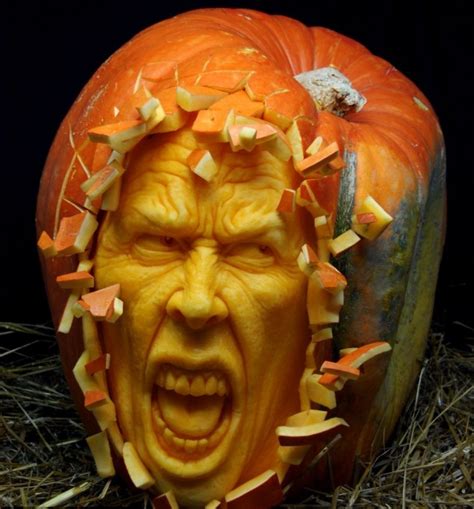 Fashion And Art Trend The Art Of Extreme Pumpkin Carving