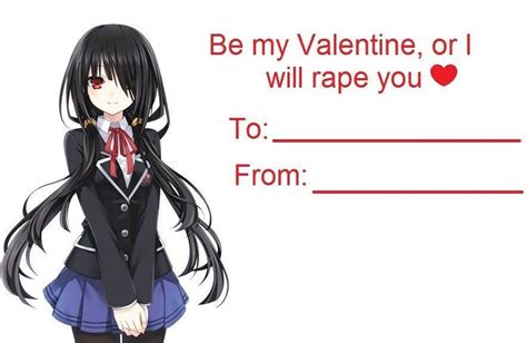 20 Anime E Cards To Send To Your Waifu Valentines Memes Meme