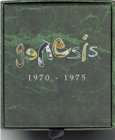 Genesis 1970 1975 2008 Box Set Discogs