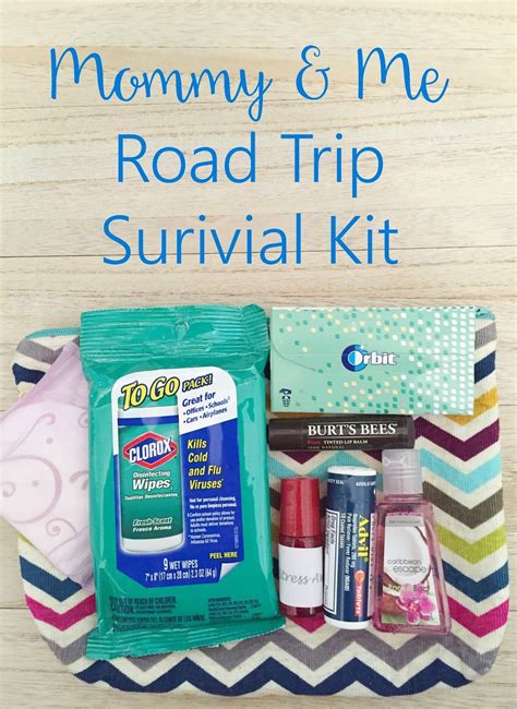Mommy And Me Road Trip Survival Kit Road Trip Survival Kit My Road