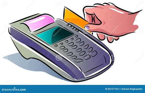 Paying Using Contactless Credit Card And Payment Terminal Wireless