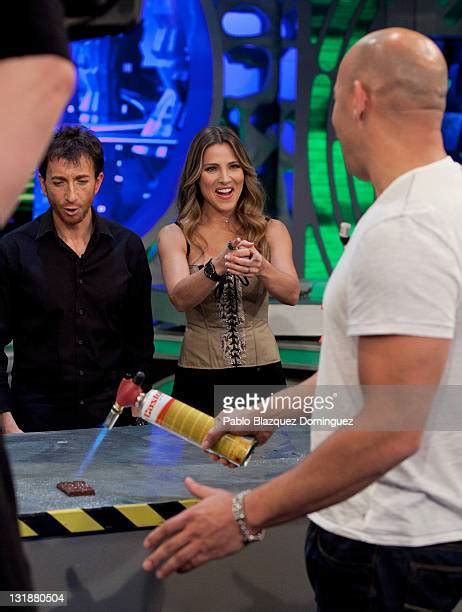 Vin Diesel And Elsa Pataky Attend El Hormiguero Tv Show Photos And Premium High Res Pictures