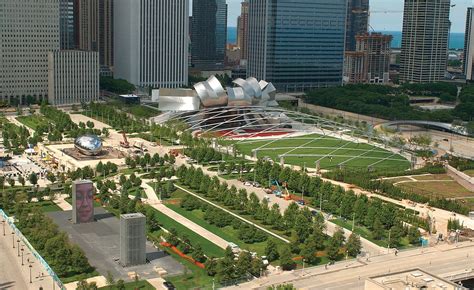 Millennium Park Chicago The Golden Scope