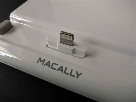 Review Macally Mcdockl Charge And Sync Dock For Lightning Devices Ilounge