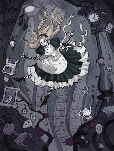 Down The Rabbit Hole By IrenHorrors On DeviantART Alice In Wonderland