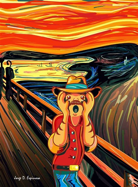 The Scream Parody Art Parody Popular Paintings Scream Parody