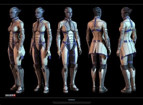 Liara Uniform Mass Effect 3 Mass Effect Mass Effect Universe