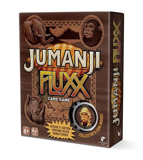 Jumanji Fluxx Card Game Jumanji Wiki Fandom