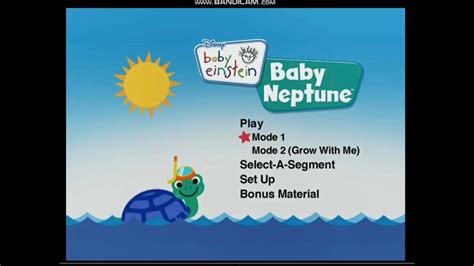 Baby Einstein Baby Neptune 2009 Dvd Menu Youtube