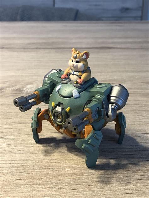 3d Printable Hammond From Overwatch By 3d Print Guy