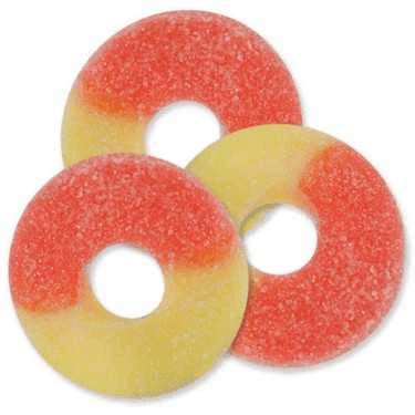 They might not be for everyone, but peach rings tend to. Orange Peach Gummi Rings | Gummi Rings | Orange Gummi Candy