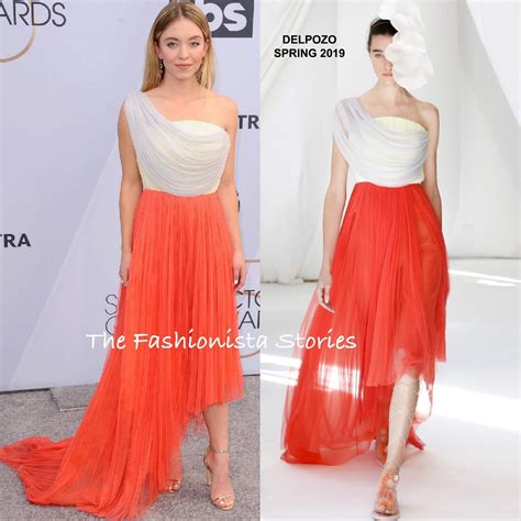 Sydney Sweeney In Delpozo At The 25th Screen Actors Guild Awards