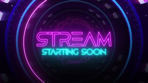 Twitch Overlay Animated Stream Overlay Package Neon Twitch Etsy Ireland