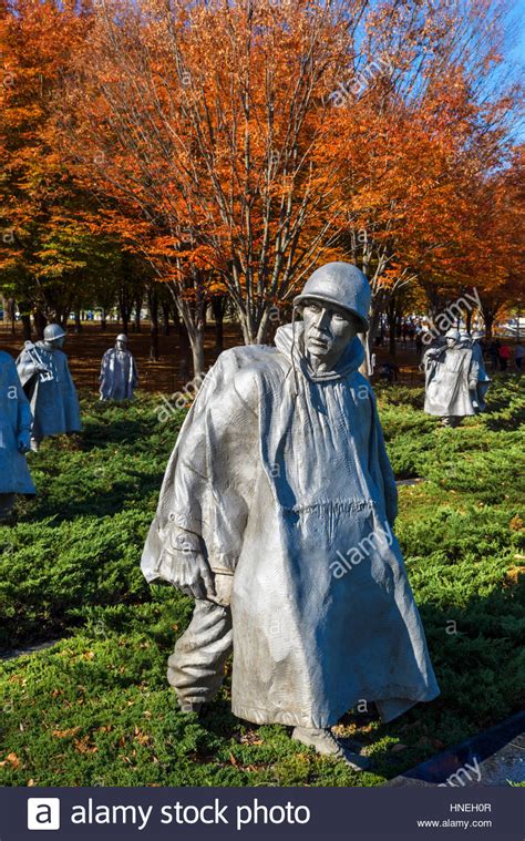 Korean War Veterans Memorial Washington Dc Hi Res Stock Photography And