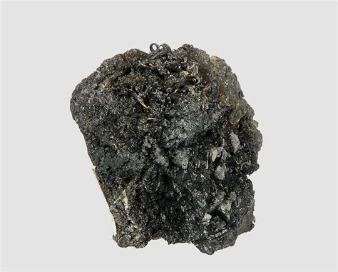 Native Silver On Acanthite Ps Argentite Himmelsfurst Mine Freiberg