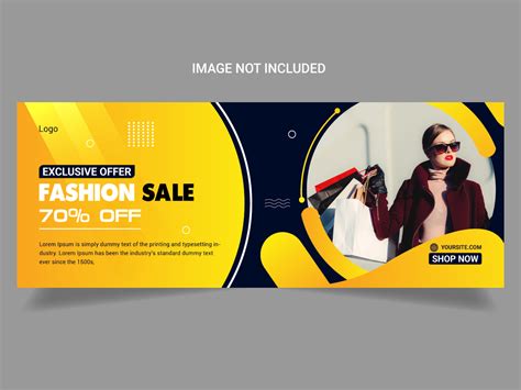 Shopping Social Media Post And Fashion Online Sale Banner Uplabs