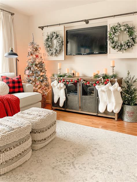 Our Cozy Christmas Living Room Sarah Joy