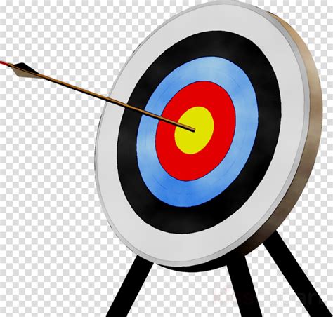 Target Arrow Clipart Archery Arrow Sports Transparent Clip Art