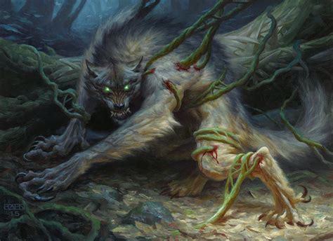Ulvenwald Creature Concept Art Werewolf Art Dark Fantasy Art