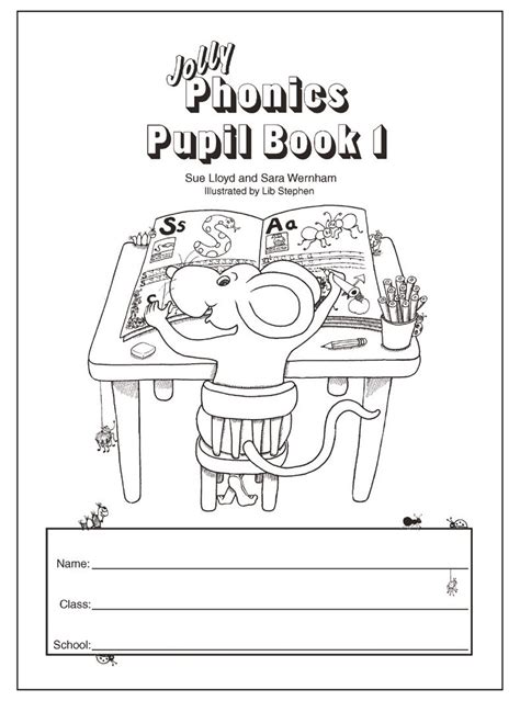 Jolly Phonics Pupil Book 2 Black And White Edition — Jolly Phonics