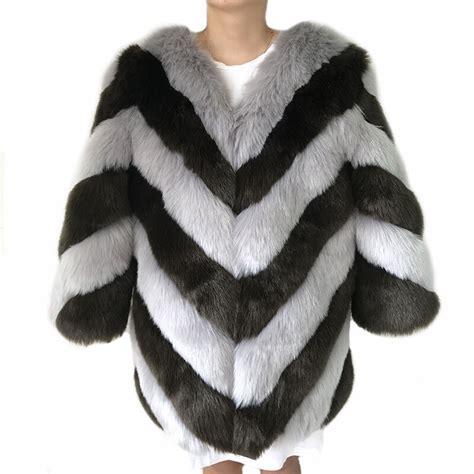 New 2017 Winter Thick Warm Faux Fox Fur Long Coat Women Artificial Fur