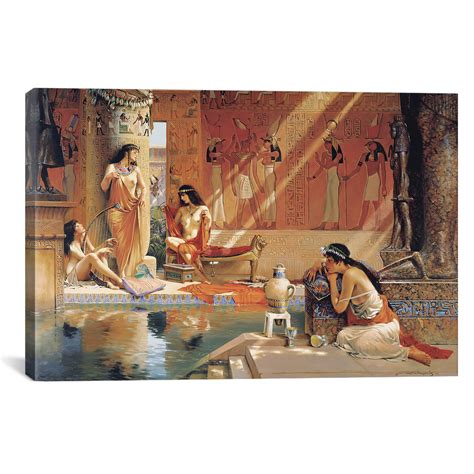 Egyptian Bathers 18w X 12h X 075d Maher Morcos Touch Of Modern