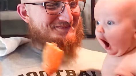 Hilarious Super Hungry Babies Funny Baby Videos We Laugh Youtube