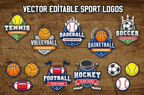 You've got the best idea since padded gloves. Sports Vintage Logos ~ Illustrations ~ Creative Market