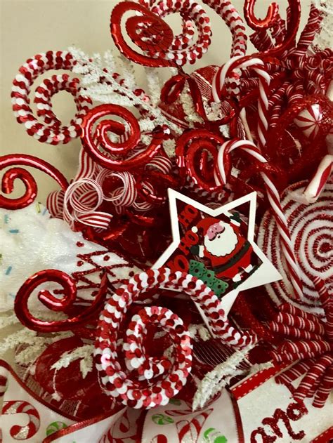 Merry Christmas Candy Land Wreath Your Children Will Love This Etsy