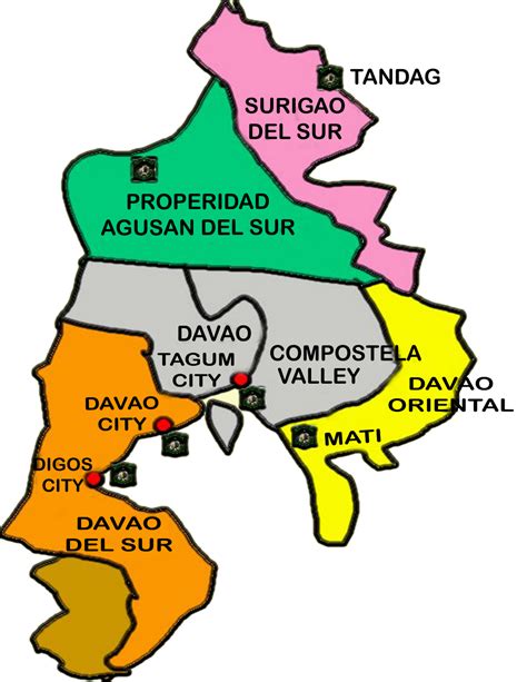 Philippines Region 11 Map