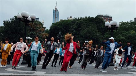 A Hillary Clintoninspired Flash Mob Dance Party Takes Manhattan Vogue