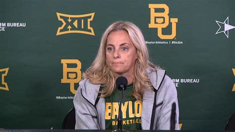 Presser Nicki Collen And Players Answer Questions As Baylor Wbb Practice Begins Sicem365