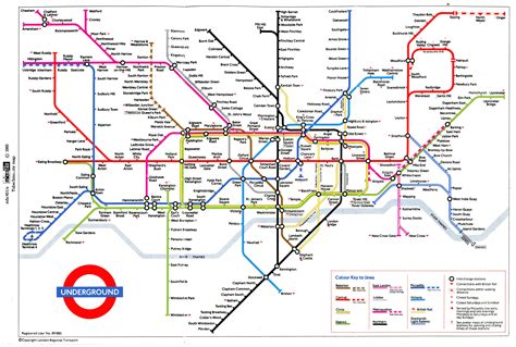 London Underground Tube Maps Official