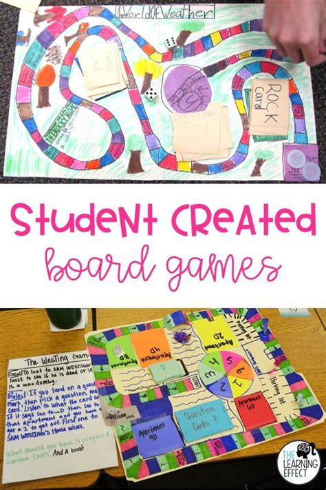 Create Your Own Board Game Project Fun No Prep Activity End Of The