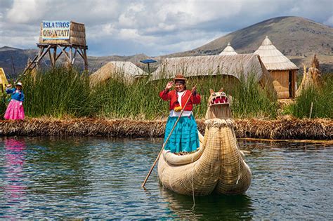 The Uros Islands Of Perú Explore The Colourful Floating Village Made