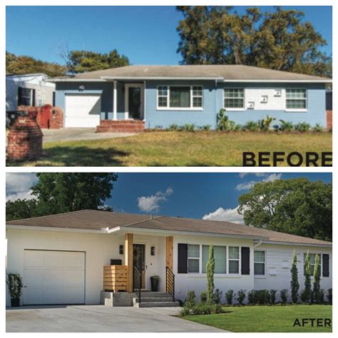 Modern Home Exterior Before And After Whats News