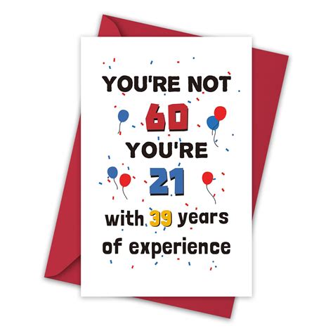 60th Birthday Cards