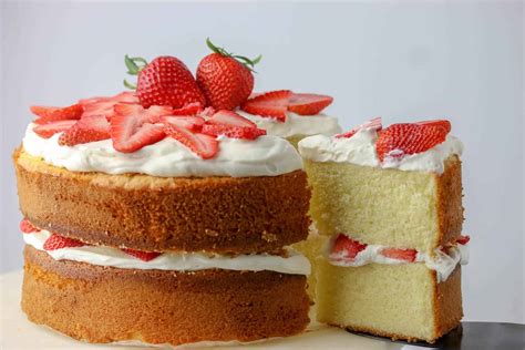 Vanilla Sponge Cake Boston Girl Bakes