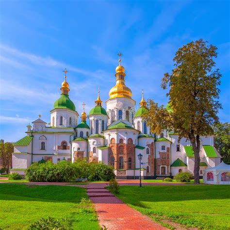Saint Sophia Cathedral In Kiev Ukraine Stock Photo Image Of